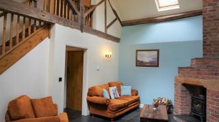 Sheep Dip Cottage - 5* Cyfie Farm, with log burner and private hot tub - 8