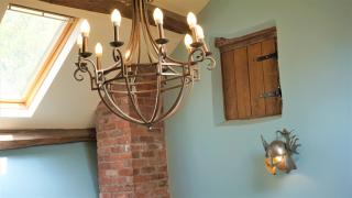 Sheep Dip Cottage - 5* Cyfie Farm, with log burner and private hot tub - 3