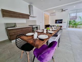 Modern Villa Rutelena +Good location+Pool+AC+Sleeps 12 - Playa del Carmen - 6