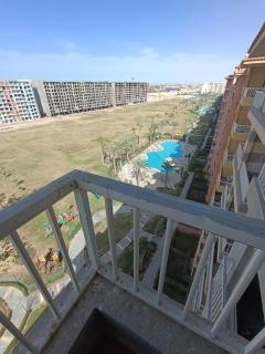 one bed room chalet porto golf marina pool view - 0