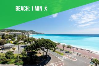 Sea - 2 Bedroom - Kitchen - Wifi - Tramway - Air Conditioner - Nizza - 6
