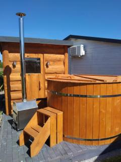 Domki LA MER z własnymi ogródkami- Balia z jacuzzi ,sauna ,rowery, klimatyzacja - Ustka - 8
