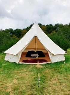 Glamping in the Kent weald nr Tenterden Spacious quite site sole use 3 to 6 equipped tents, Tranquil and beautiful rural location yet just an hour to London - 7