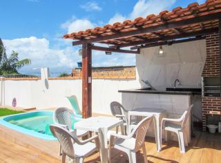 Espaço de Lazer - Casa com Piscina e Churrasqueira - Barra Grande - 9
