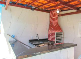 Espaço de Lazer - Casa com Piscina e Churrasqueira - Barra Grande - 8