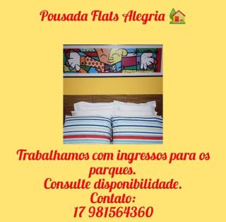 Pousada Flats Alegria piscina climatizada - Olímpia - 8