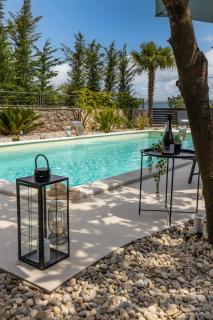 Villa Adriatic, Apartment Rebecca with heated swimming pool, sew view, childrens playground - Ičići - 7