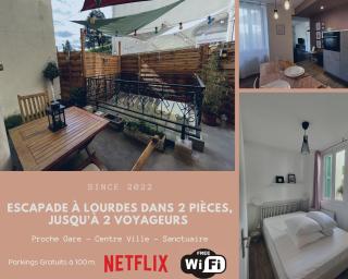 Escapade à Lourdes dans beau T2 avec terrasse - Proche Gare et Centre ville - Lourdes - 5