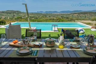 Alghero Villa Carrabufas villa con piscina vista mare per 10 persone - Valverde - 5