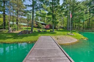 The Red Pine Cabin with Private Pond and Dock! - Loudonville - 9