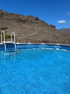 Casa rural con baño adaptado y piscina en Mogán - 8