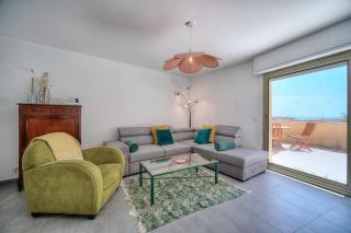 IMMOGROOM- Sea View - Pool- Terraces - Parking - Quiet - Cannes - 4