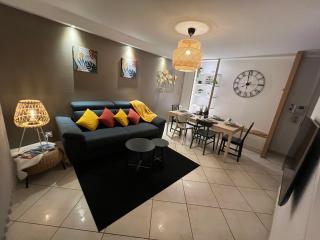 T3 Flat Moderne sur 2 étages Metro Parking Free Entrance autonome - Rouen - 7