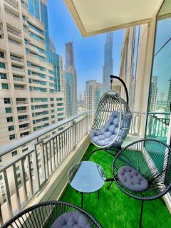 FIRST CLASS 2BR with Burj Khalifa & Downtown view - Dubai - 0
