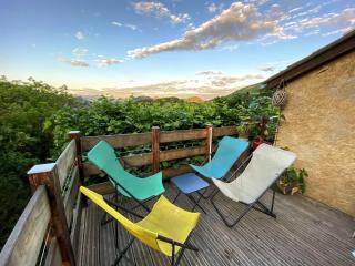 Gîte de la Chabespa, belle vue, au calme - Sigottier - 9