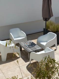 La ville à la mer numéro 2 duplex en plein coeur du centre ville au calme terrasse et parking privé - Concarneau - 7