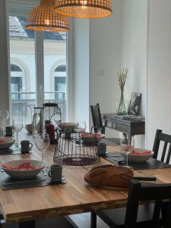 Bel appartement T3 au 1er étage avec cour intérieure au RDC - Villa Marie - Luchon - 4