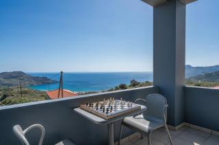 Seaview Villa Mirthios Panorama with Private Swimming Pool and BBQ! - Plakias - 7