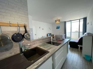 Appartement rénové 2 pièces, terrasse, parking privé, proche plage et commerces - FR-1-224C-192 - Saint-Hilaire-de-Riez - 4