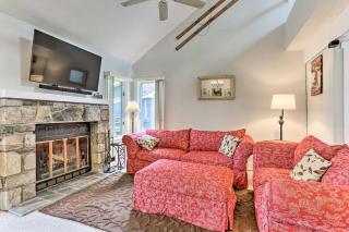 Deck and On-Site Fishing Pond Lake Harmony Home! - 6