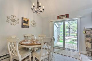 Deck and On-Site Fishing Pond Lake Harmony Home! - 2