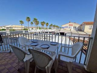 Appartement climatisé pour 4 à 200m de la plage, au cœur de Marseillan-Plage - FR-1-326-769 - 8