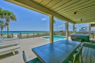 Holiday Fin - Heated Pool Hot Tub! Game Tables! Beachfront!!! - Panama City Beach - 5