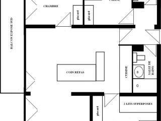 Bel appartement rénové, 3 chambres, proche pistes, parking, animaux acceptés - FR-1-455-25 - La Plagne - 8