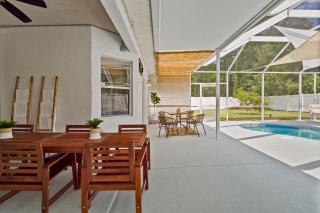 VILLA LAS PALMAS Beautiful Fenced-in Pool Home with Spa- Sleeps 8 - Flagler Beach - 1