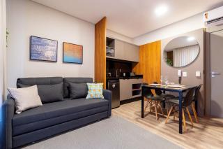 AION suítes 102 - Compacto e luxuoso Loft - Rooftop com piscina e academia - À poucos passos da praia - Bombinhas - 6
