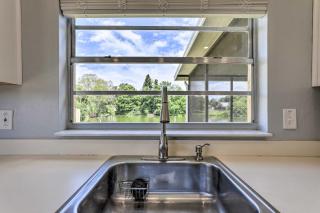 Lanai and Pond at Tranquil Bradenton Retreat! - Bradenton - 1