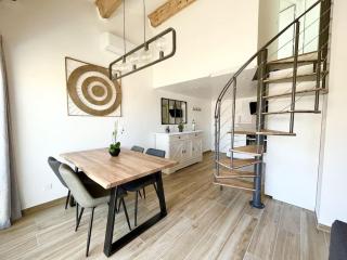 Duplex Centre Ville - 50m de la Plage - Clim - Garage - Netflix - Le Grau-du-Roi - 2