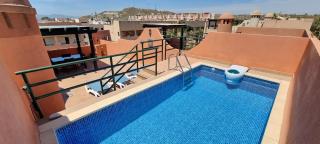 Homes of Spain, Apartamentos Paraíso, Ed Palmerston, Atico B a pie de Playa, piscina privada en solárium, WI-FI - Vera - 5
