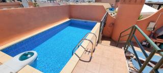 Homes of Spain, Apartamentos Paraíso, Ed Palmerston, Atico B a pie de Playa, piscina privada en solárium, WI-FI - Vera - 4