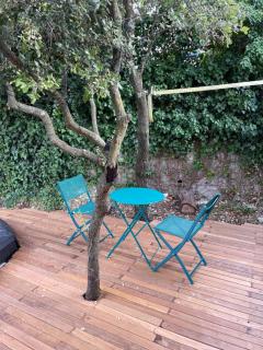 Studio indépendant - Terrasse et piscine en été - Restinclières - 1