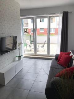 Apartament lawendowy - nad morzem z tarasem i garażem 5 min od plaży - Władysławowo - 0
