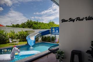 บลูสกาย พูลวิลล่า ชะอำ หัวหิน Blue Sky Pool Villa - Ban Bo Fai - 9