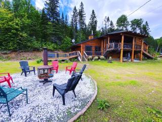 Artemis Log Cabin with Spa & Mountain View - Sainte-Lucie-de-Doncaster - 8