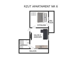 Apartament nr 6 U Miśka - obok dworca - Zakopane - 2