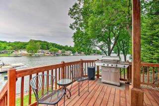Waterfront Lake Ozark Home with Decks, Fire Pit - 0