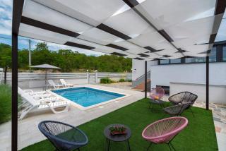 Luxury with gallery, heated pool only for you-KLIS CRO - Klis - 6