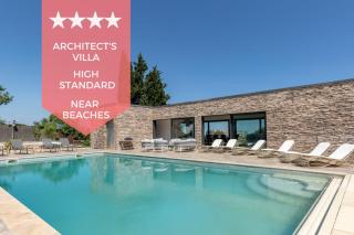 Architect-Designed Villa with Heated Pool for 10 Guests! - Mandelieu La Napoule - 0
