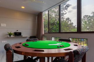 Sunshine Bloom by StayVista - Your Oasis with Pool, Lawn, Gazebo, and Poker Table - Lonavala - 9