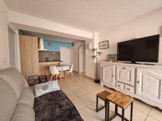 Appartement T3 climatisé avec piscine, terrasse et parking privé à 100m de la plage d'Argelès-sur-Mer - FR-1-388-204 - 8