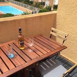 les raisins d'or Appartement 4 pers 1 ch Piscine Parking - Cap d'Agde - 8