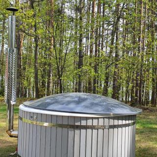 Agro Breza - dom z kominkiem 20 metrow od jeziora- sauna ogrodowa - 4