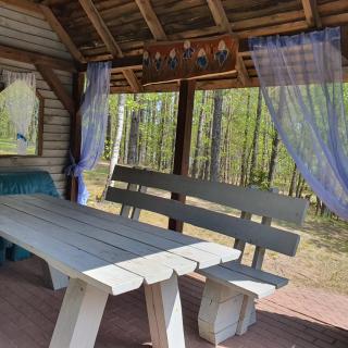Agro Breza dom z kominkiem 80 metrów od jeziora - sauna, balia ogrodowa - 1