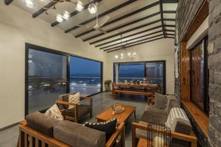 SaffronStays Ahilya Waters - 3BR Pawna villa, infinity pool, 270 terrace views, bonfire & AD-featured estate - 6