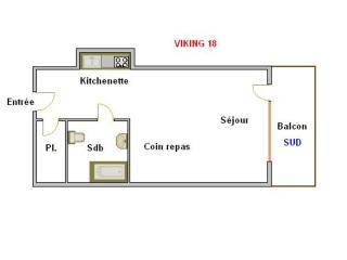 Charmant Studio avec Balcon et Proximité Commerces - FR-1-304-88 - La Clusaz - 3