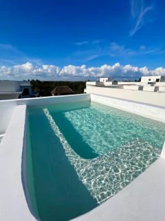 Amazing Luxury Penthouse with sunset,sunrise view, private Jacuzzi and rooftop pool - Tulum - 9